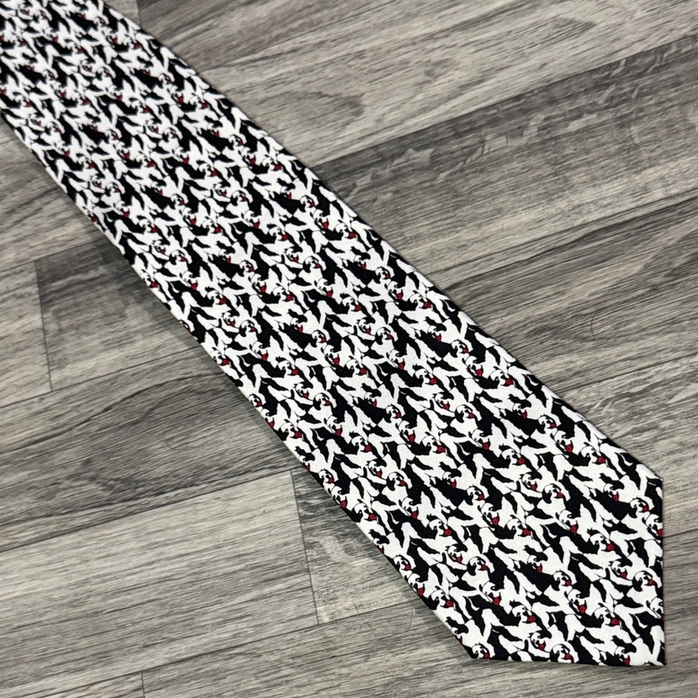 Vintage 1995 Big Dogs silk necktie
